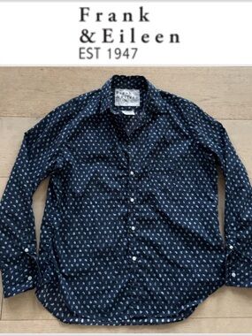 Frank & Eileen EILEEN Shirt Size XS Cotton Button Up Quiet Luxury